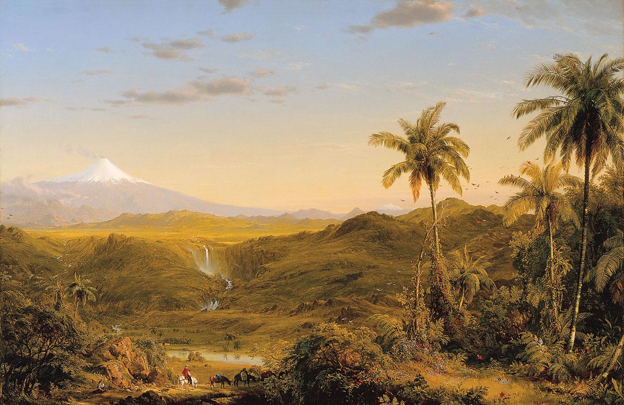 Frederic Edwin Church View of Cotopaxi